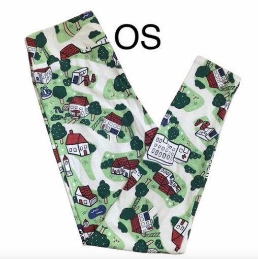 Lularoe Patterned OS Leggings (2-10)