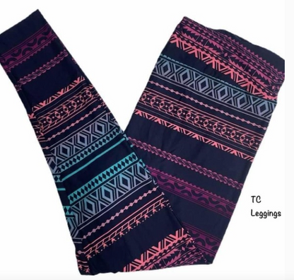 Lularoe TC Patterned Leggings (10-18)