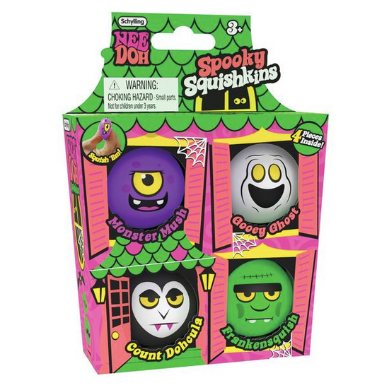 Needoh Squishy Squishkins Fidget Toy Pack