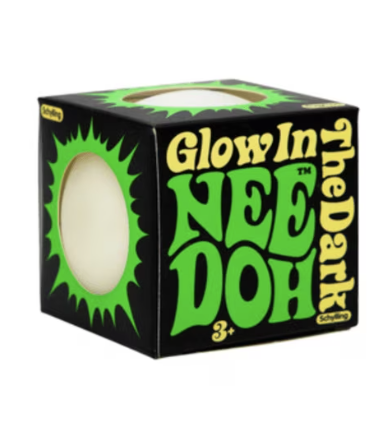 Needoh Glow in the Dark Squish Toy (Random Color)