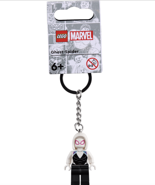 LEGO Marvel | Ghost-Spider Keychain #854292 | Minifigure Style