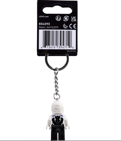 LEGO Marvel | Ghost-Spider Keychain #854292 | Minifigure Style