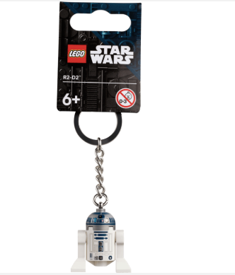 LEGO Star Wars | R2-D2 Keychain #854312 | Minifigure Style