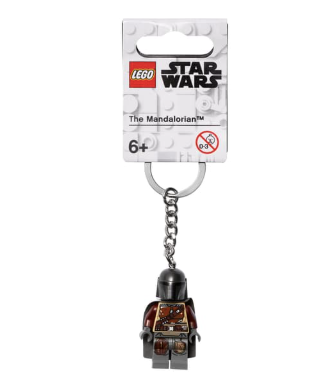 LEGO Star Wars | The Mandalorian Keychain #854124 | Minifigure Style