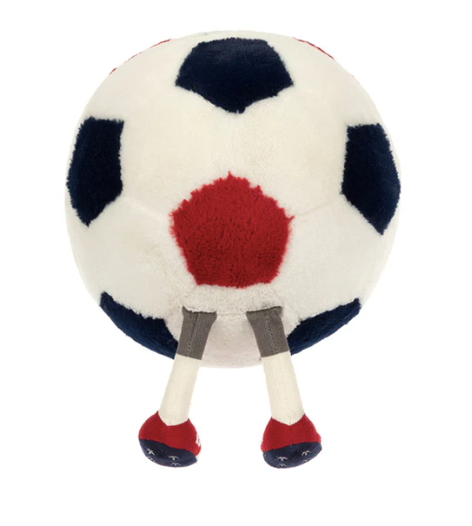Jellycat Amuseables USA Soccer Ball Plush