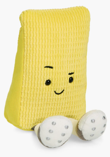 Jellycat Amuseables USA Soccer Yellow Card Plush