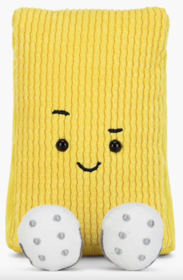 Jellycat Amuseables USA Soccer Yellow Card Plush