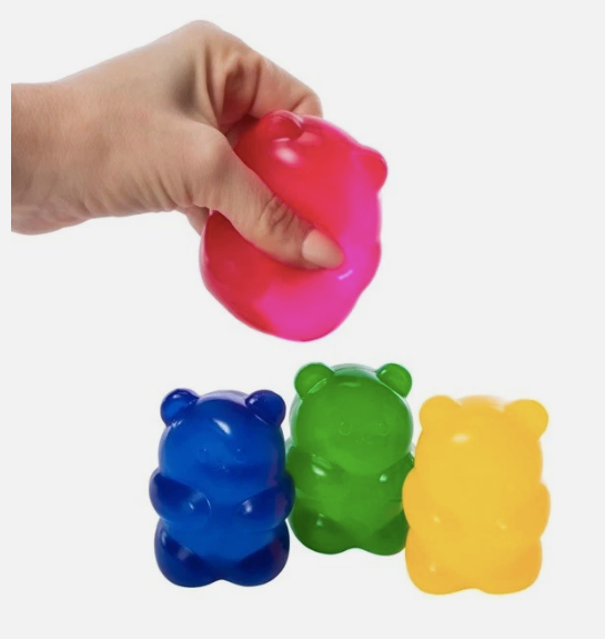 Crazy Fun Sugar Bear Scented Squishies | Fidget Toys 4 Pack