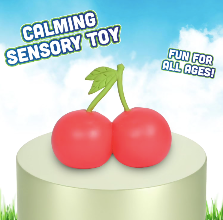 Sunny Days Squeezy Cherry | Squish Fidget Toy