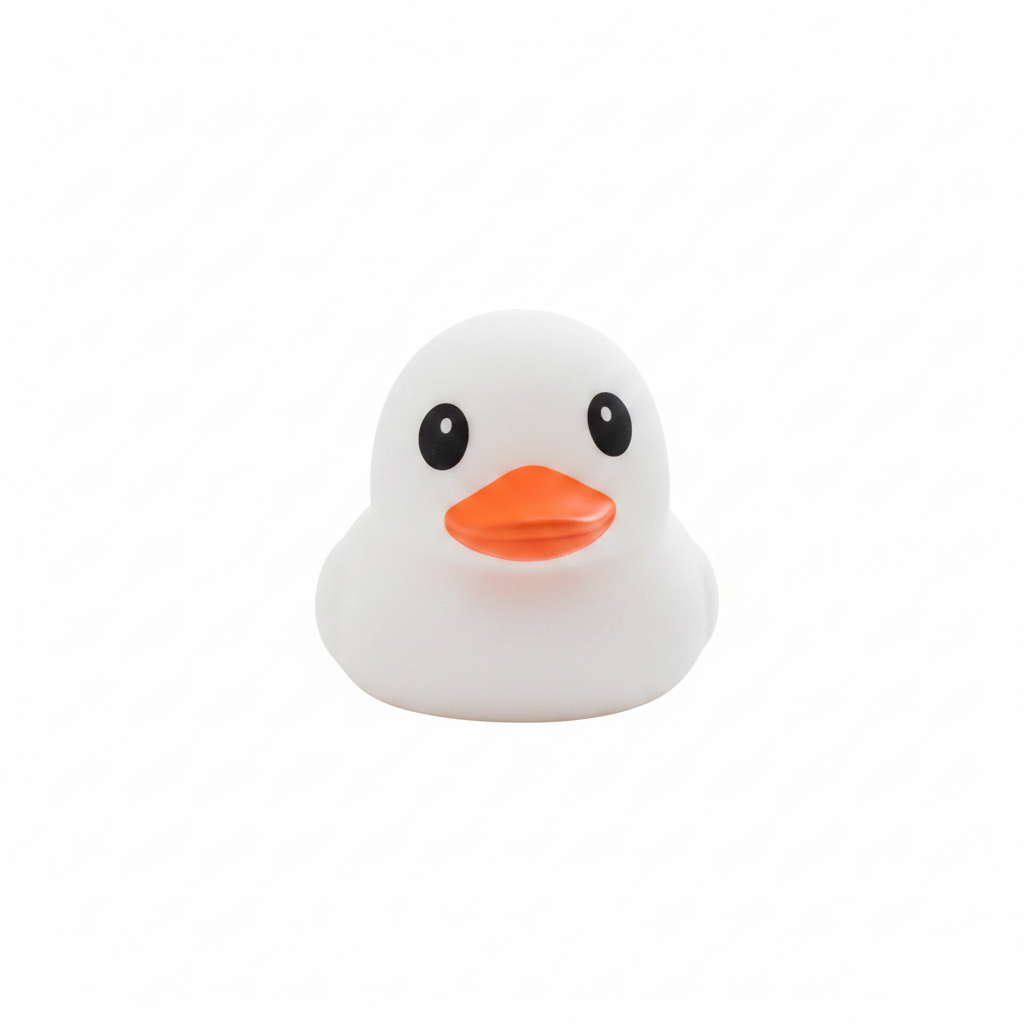 Sunny Days | Patriotic White Squishy Duck