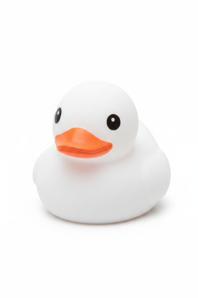 Sunny Days | Patriotic White Squishy Duck