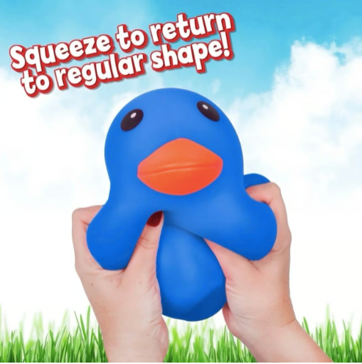 Sunny Days | Patriotic Blue Squishy Duck