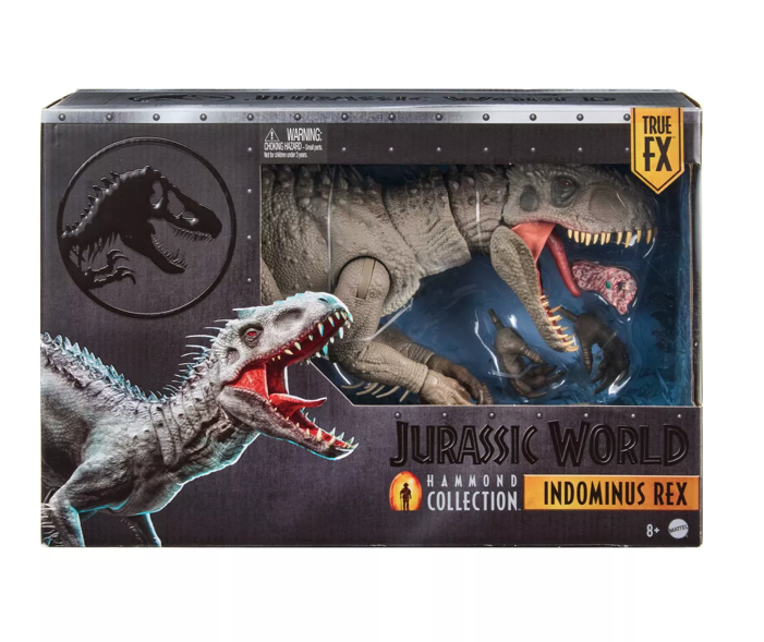 Jurassic World Hammond Collection | Indominus Rex Deluxe Dinosaur Action Figure - Large