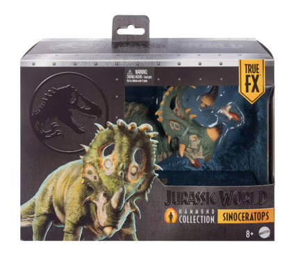 Jurassic World Hammond Collection | Sinoceratops Deluxe Articulated Dinosaur Action Figure