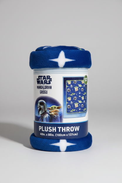 Star Wars The Mandalorian and Grogu | 40 in x 50 in Throw Blanket