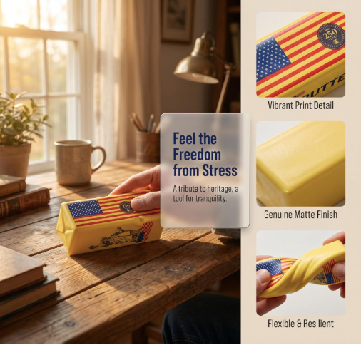 America 250 Butter Squishy Toy | 2 Pack