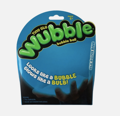Tiny Glo Wubble Bubble Ball – Glo Boing Blue