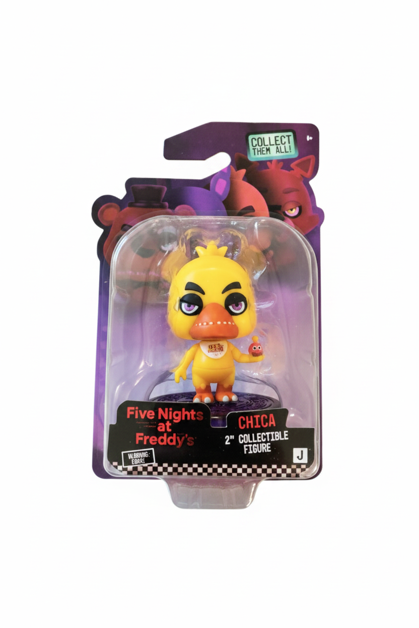 Five Nights at Freddy's Glowing Eyes Chica 2" Collectible Figure