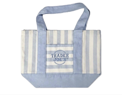 Trader Joe's Mini Striped Spring Totes Set (4 Pack)