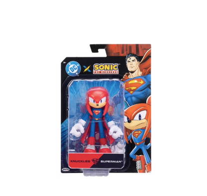 Sonic X DC | Knuckles As Superman | 5" Action Figure
