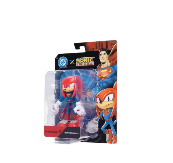 Sonic X DC | Knuckles As Superman | 5" Action Figure