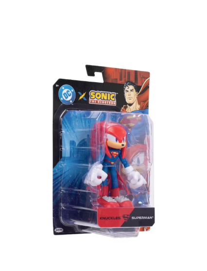 Sonic X DC | Knuckles As Superman | 5" Action Figure