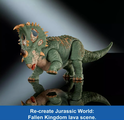 Jurassic World Hammond Collection | Sinoceratops Deluxe Articulated Dinosaur Action Figure