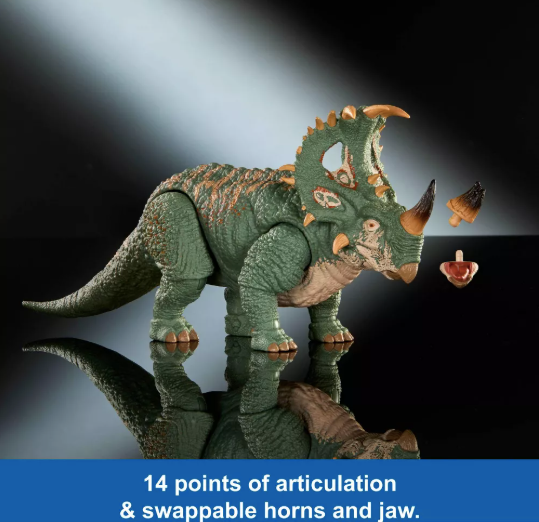 Jurassic World Hammond Collection | Sinoceratops Deluxe Articulated Dinosaur Action Figure