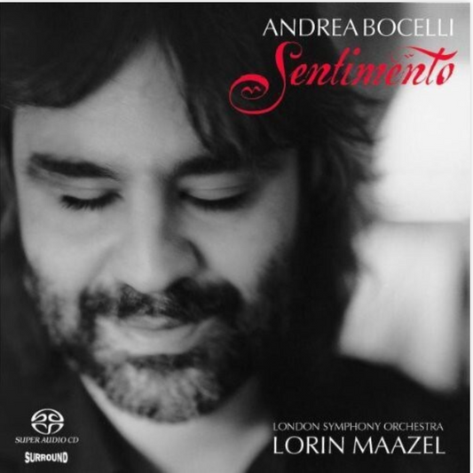 Andrea Bocelli - Sentimento Special Edition CD with Bonus Track & Video Footage