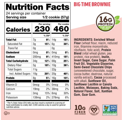 Lenny and Larry's | Big Time Brownie | 12 Pack