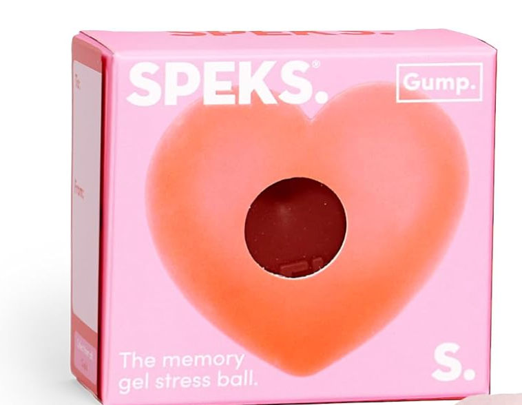 SPEKS | Gump Memory Gel Stress Ball | Heart
