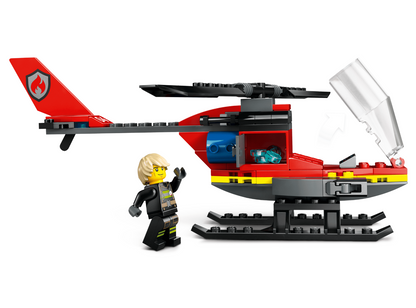 LEGO | City | Fire Rescue Helicopter | 85 Pieces | 60411