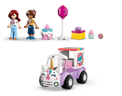 LEGO | Friends | Unicorn Cake Delivery Car | 67 Pieces | 42675