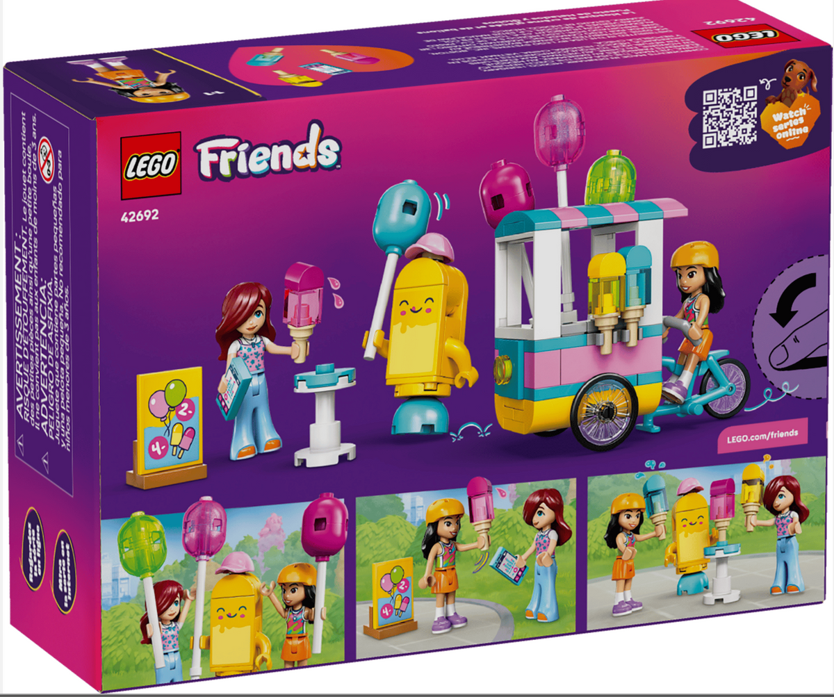LEGO | Friends | Ice Cream & Balloon Stand | 107 Pieces | 42692