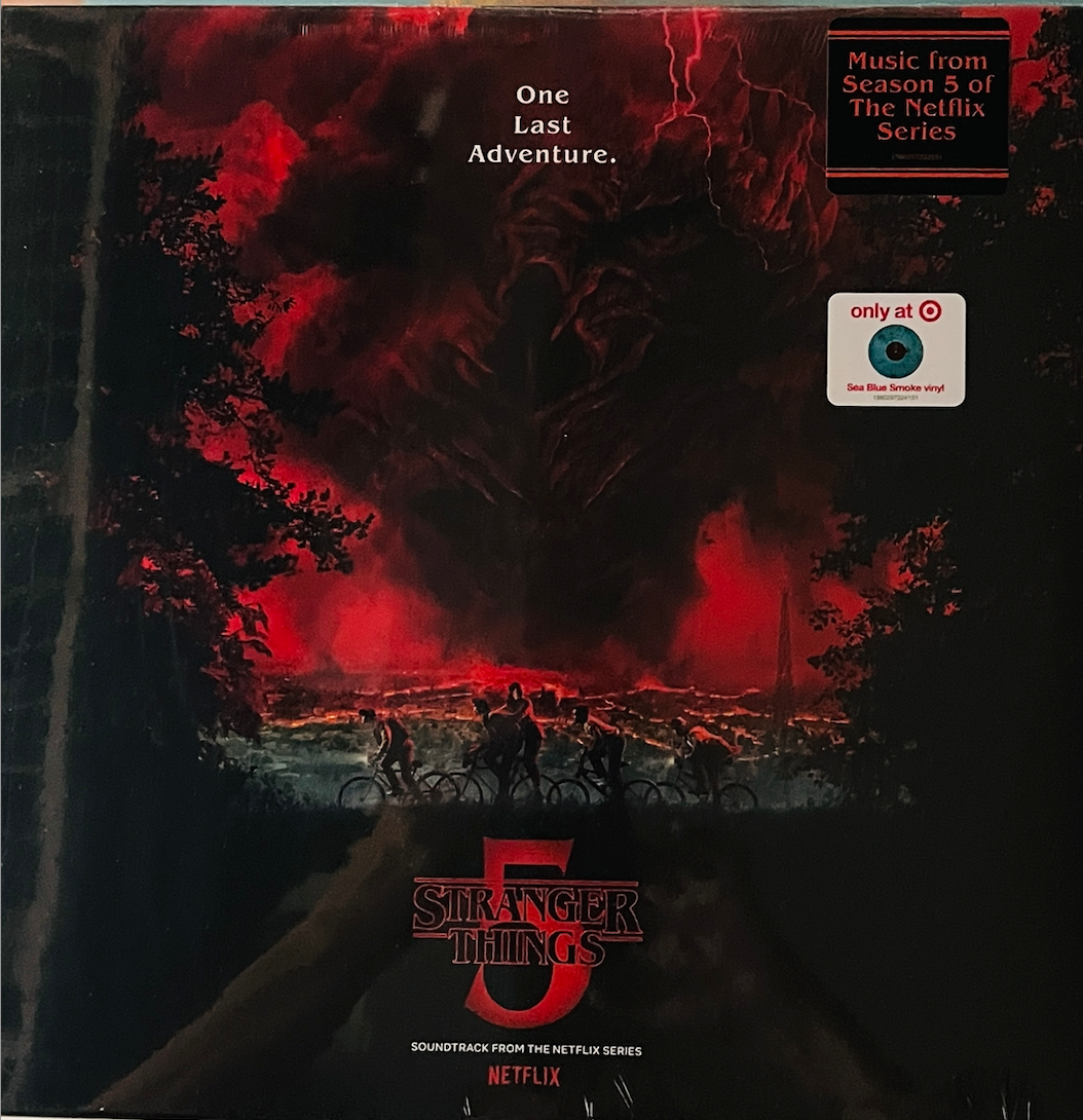 Various Artists - Stranger Things Season 5 Vinyl | Marble Sea Blue