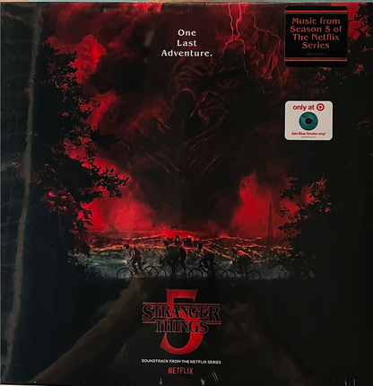 Various Artists - Stranger Things Season 5 Vinyl | Marble Sea Blue