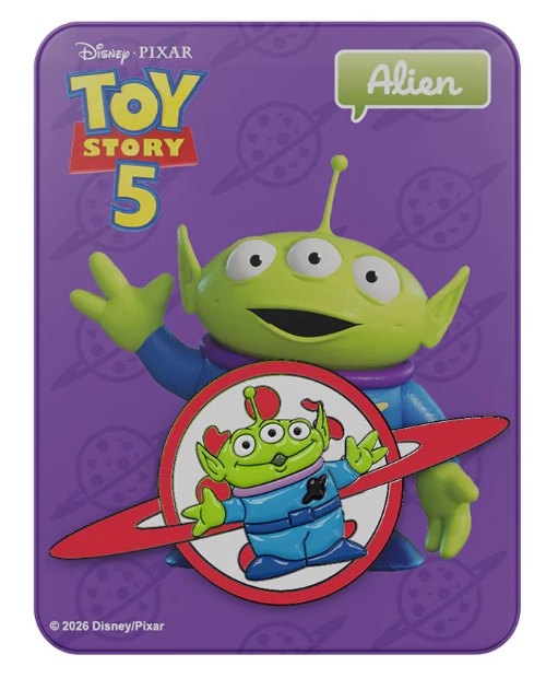Toy Story 5 Blind Ball | Popcorn Bucket with Mystery Figures & Cards | Disney Pixar