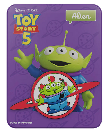 Toy Story 5 Blind Ball | Popcorn Bucket with Mystery Figures & Cards | Disney Pixar