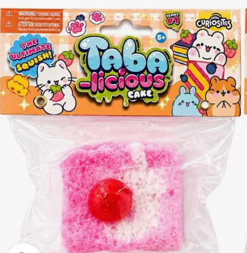 Taba-licious | Cake Squishy | Sensory Squeeze Toy
