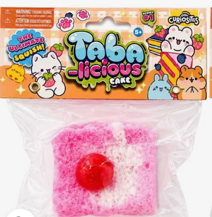 Taba-licious | Cake Squishy | Sensory Squeeze Toy