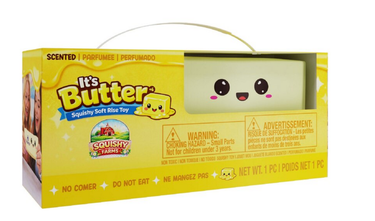 Squishy Farms | It's Butter Soft Rise Jumbo Squishy | Scented | Choose Your Scent