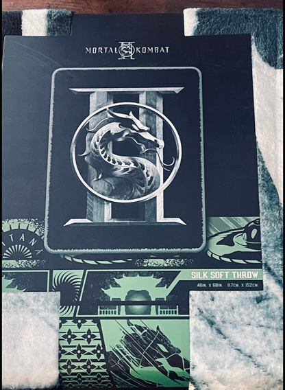 Mortal Kombat I Silk Plush Blanket | Size 46" x 60" | Regal Theatre Exclusive