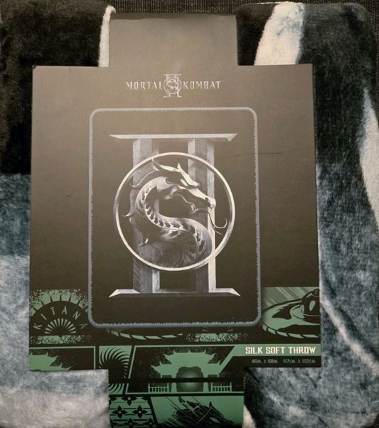 Mortal Kombat I Silk Plush Blanket | Size 46" x 60" | Regal Theatre Exclusive
