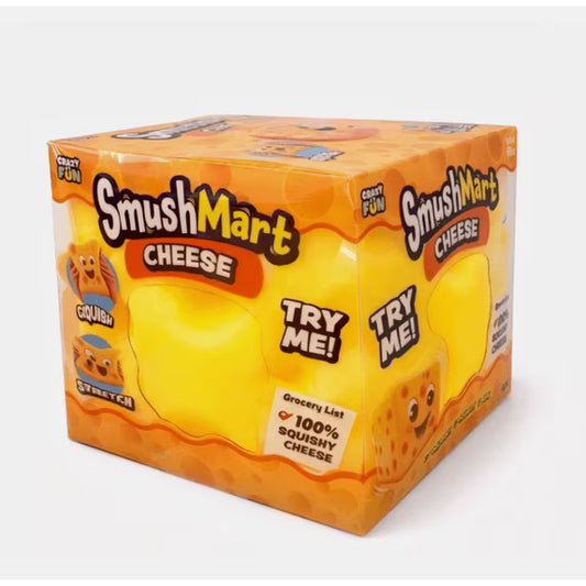 Crazy Fun | Smush Mart | Cheese Scented Squishy