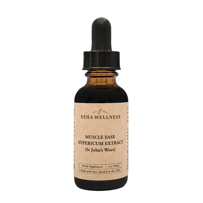 Muscle Ease — St John's Wort Tincture | Organic Herbal Extract