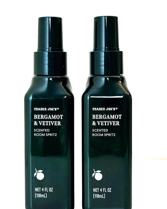 Trader Joe's Bergamot & Vetiver Scented Room Spritz (2 Pack)