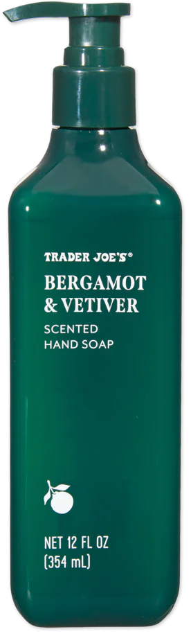 Bergamot & Vetiver Scented Hand Soap - 2 Pack