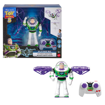 Mattel | Toy Story 5 Hi-Tech Edition Buzz Lightyear Flying RC