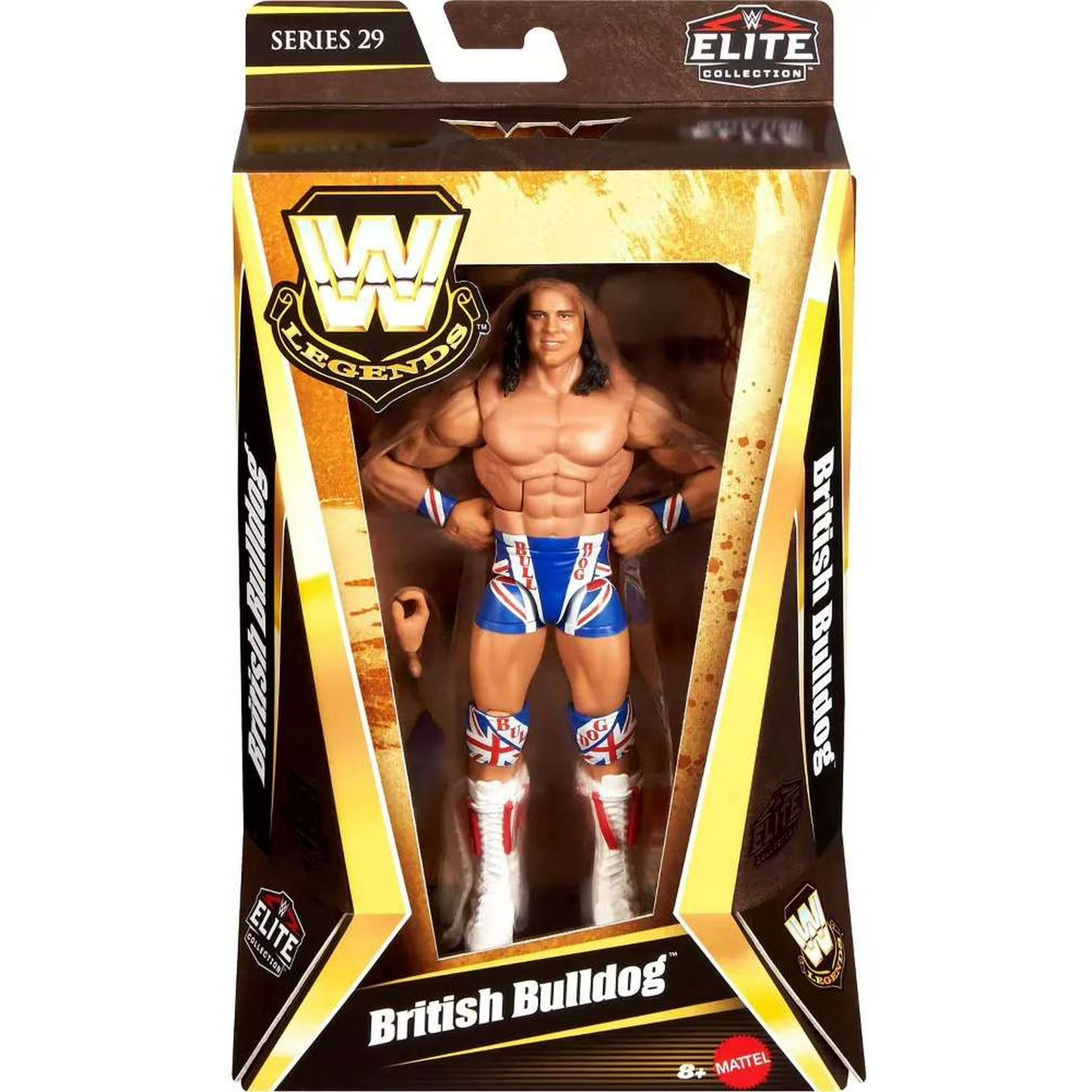 WWE Wrestling Legends Series 29 | British Bulldog | Action Figure