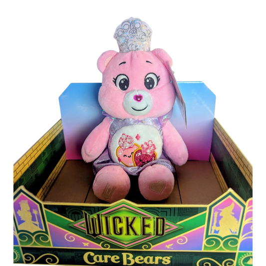 Care Bears Wicked Glinda|  Plush 9 Inch | Limited Edition Musical Theater Collectible